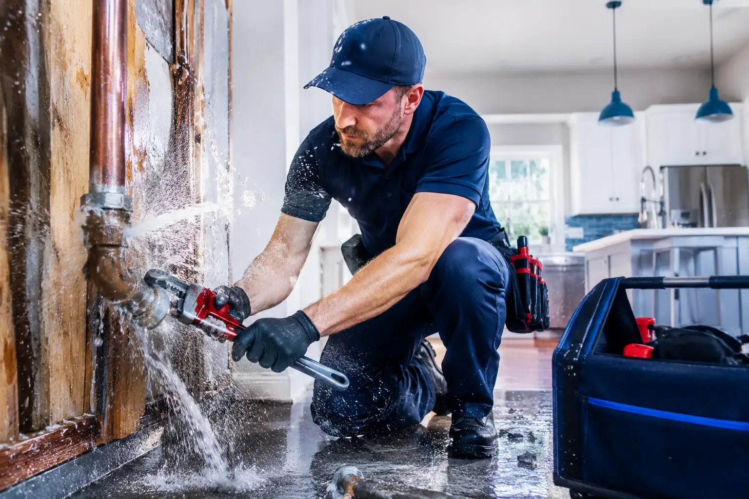 Local emergency pipe repair professionals in Palmyra, IN